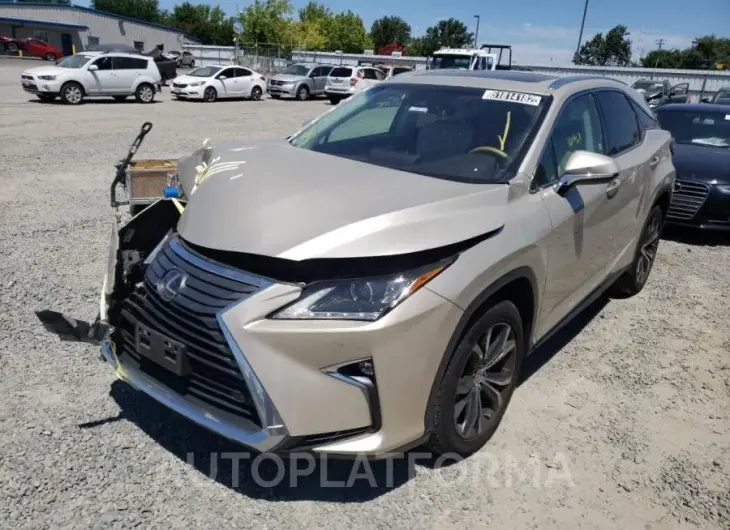 LEXUS RX 350 BAS 2017 vin 2T2ZZMCA3HC059923 from auto auction Copart