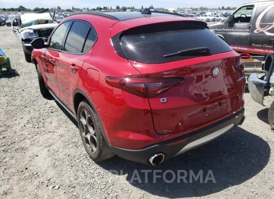 ALFA ROMEO STELVIO 2019 vin ZASPAKAN0K7C44699 from auto auction Copart