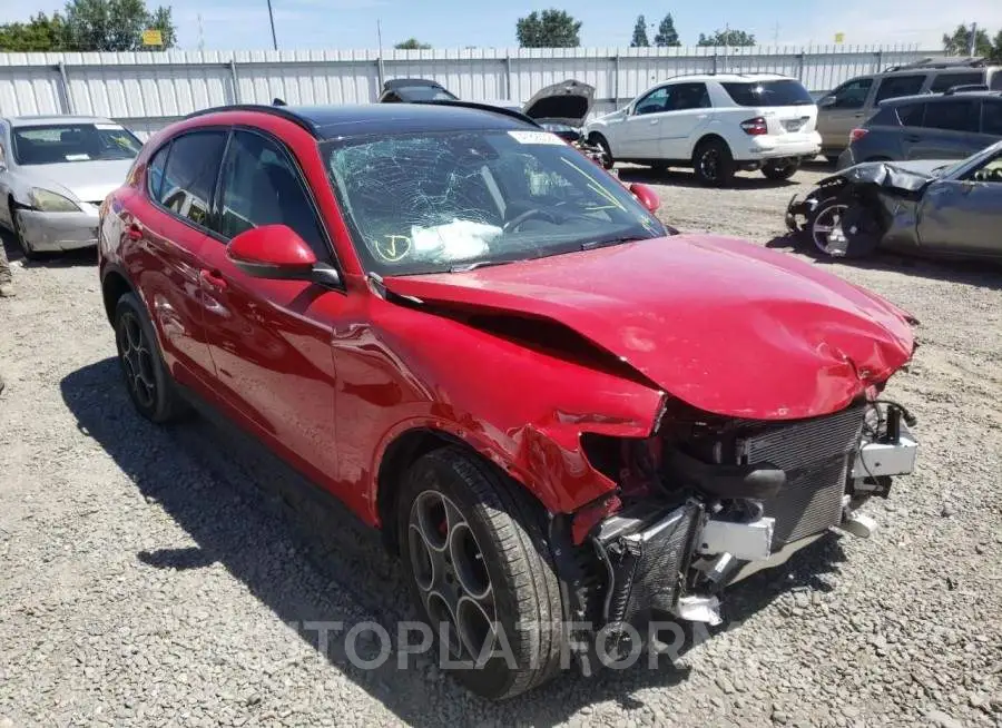 ALFA ROMEO STELVIO 2019 vin ZASPAKAN0K7C44699 from auto auction Copart