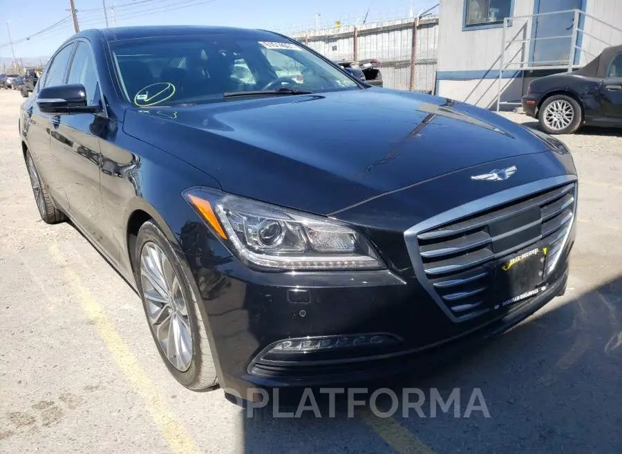 GENESIS G80 BASE 2017 vin KMHGN4JE3HU171536 from auto auction Copart