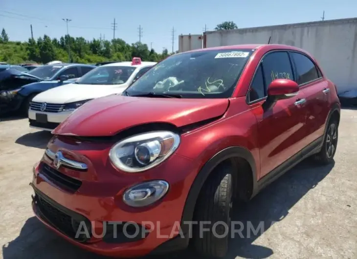 FIAT 500X EASY 2016 vin ZFBCFXBT9GP342224 from auto auction Copart