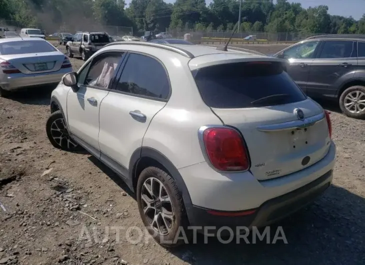 FIAT 500X TREKK 2017 vin ZFBCFYCB9HP536636 from auto auction Copart