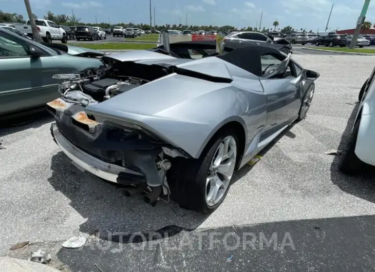 LAMBORGHINI HURACAN 2018 vin ZHWUR2ZF9JLA09607 from auto auction Copart