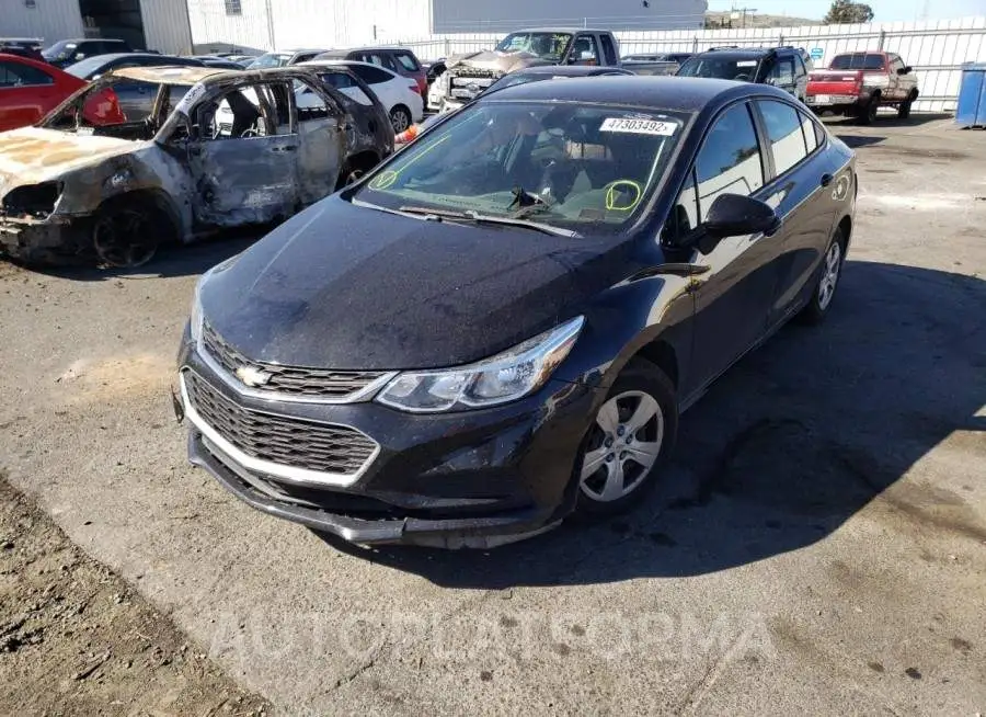 CHEVROLET CRUZE LS 2017 vin 1G1BC5SM8H7232094 from auto auction Copart