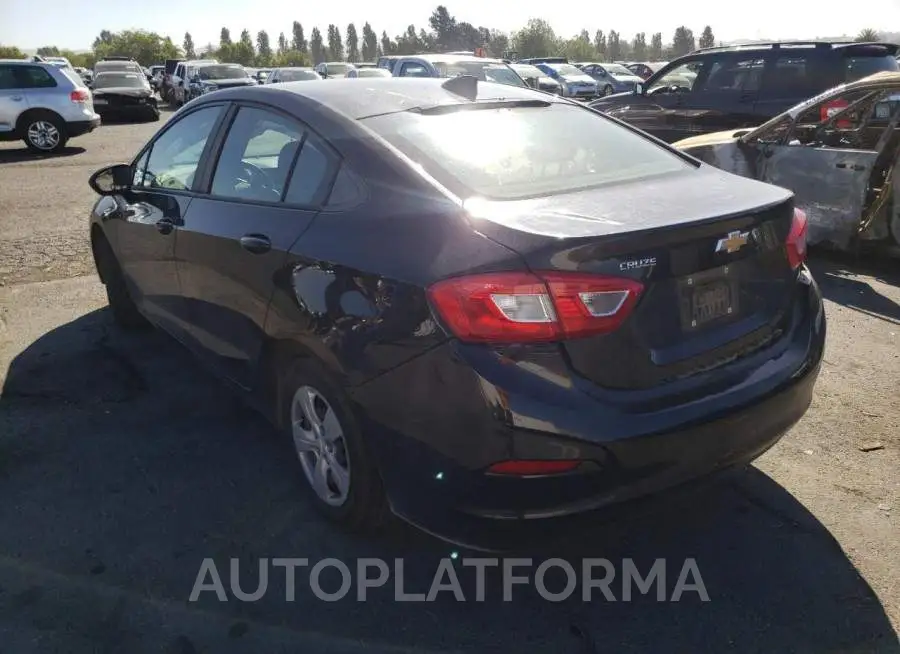 CHEVROLET CRUZE LS 2017 vin 1G1BC5SM8H7232094 from auto auction Copart