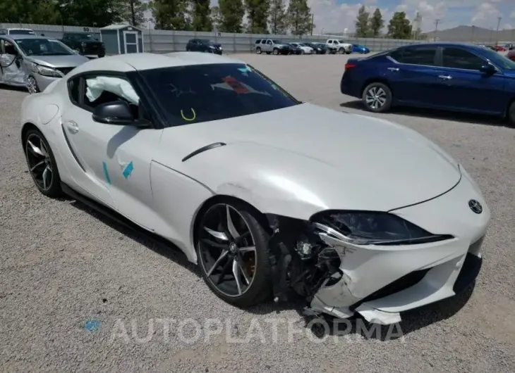 TOYOTA SUPRA BASE 2022 vin WZ1DB0C01NW047583 from auto auction Copart