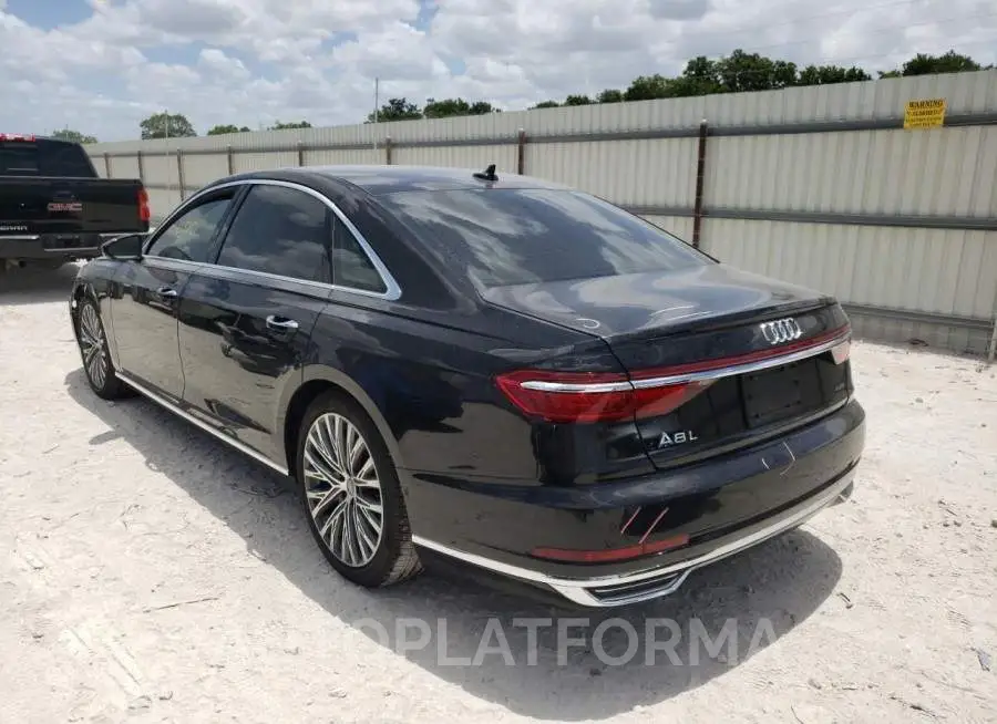 AUDI A8 L 2019 vin WAU8DAF83KN009305 from auto auction Copart