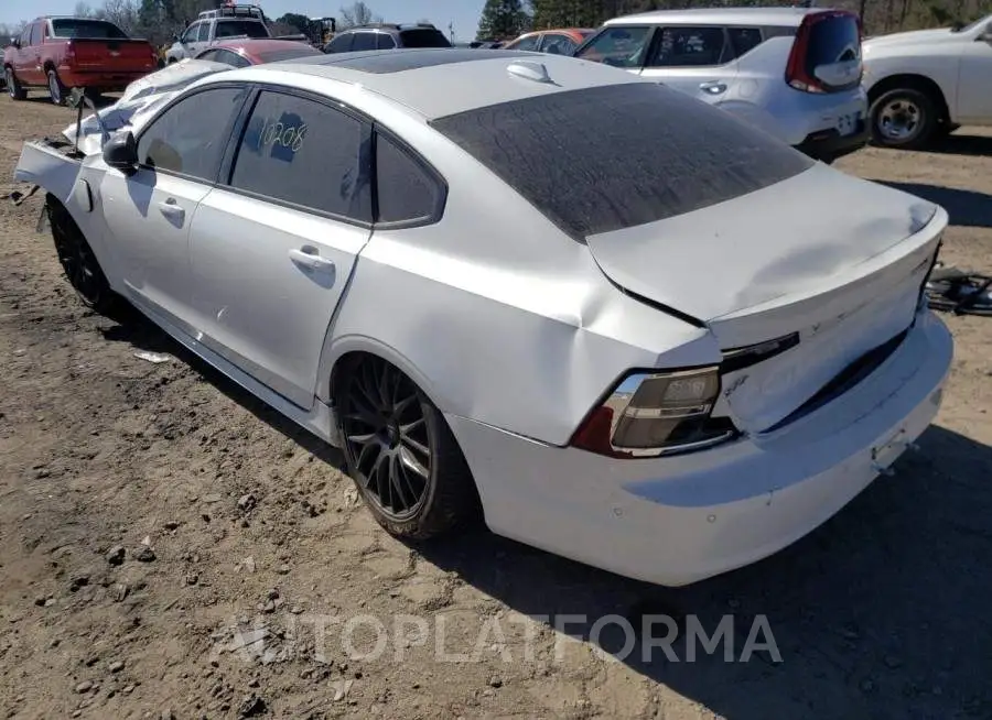 VOLVO S90 T8 OCE 2020 vin LVYBR0AT1LP172291 from auto auction Copart