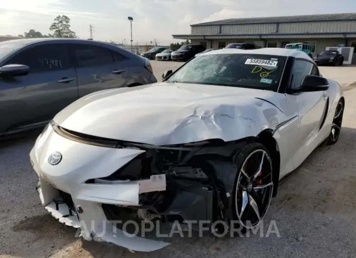 TOYOTA SUPRA BASE 2021 vin WZ1DB0C05MW043678 from auto auction Copart