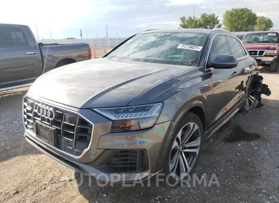 AUDI Q8 PRESTIG 2020 vin WA1CVAF13LD018276 from auto auction Copart