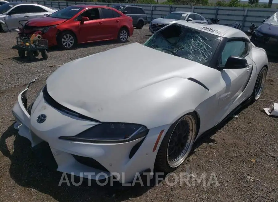 TOYOTA SUPRA BASE 2022 vin WZ1DB0C06NW050141 from auto auction Copart