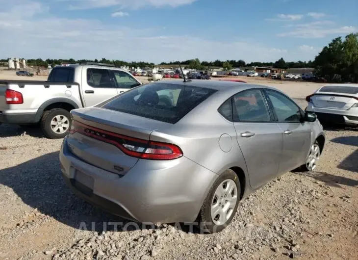 DODGE DART SE 2016 vin 1C3CDFAAXGD644981 from auto auction Copart