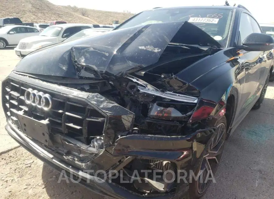 AUDI Q8 PREMIUM 2020 vin WA1EVAF16LD014568 from auto auction Copart