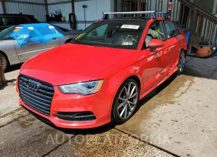 AUDI S3 PREMIUM 2016 vin WAUB1GFF5G1077779 from auto auction Copart