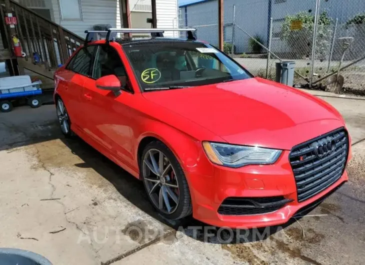 AUDI S3 PREMIUM 2016 vin WAUB1GFF5G1077779 from auto auction Copart