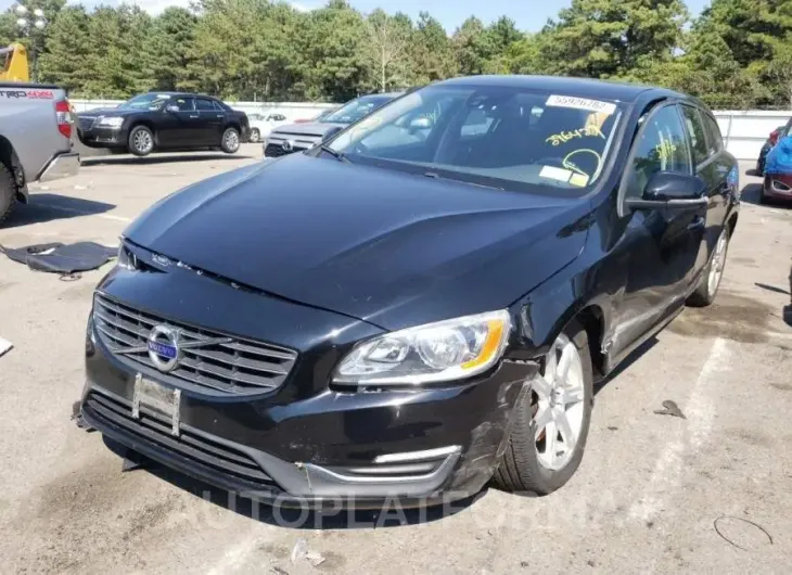 VOLVO V60 T5 2016 vin YV140MEJ3G1296429 from auto auction Copart