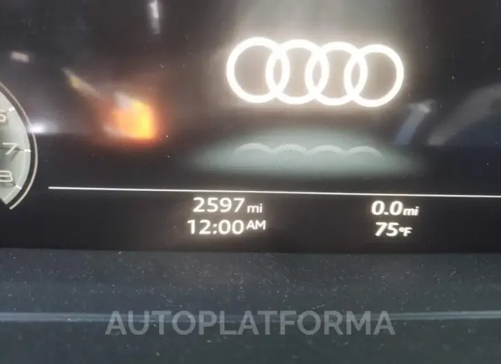 AUDI A8 L 2021 vin WAU8EAF81MN029567 from auto auction Copart