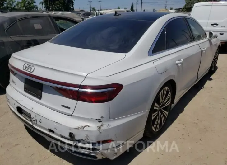 AUDI A8 L 2020 vin WAU8EAF88LN004292 from auto auction Copart