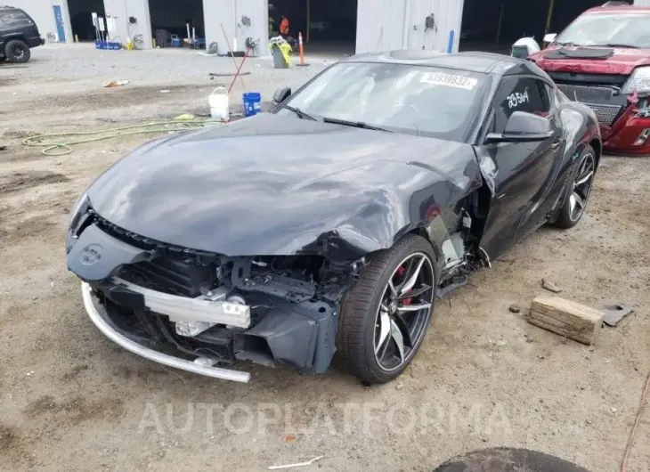 TOYOTA SUPRA BASE 2021 vin WZ1DB0C00MW035858 from auto auction Copart