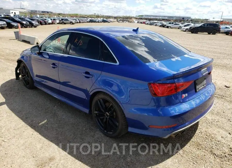 AUDI S3 PRESTIG 2016 vin WAUF1GFF6G1013574 from auto auction Copart