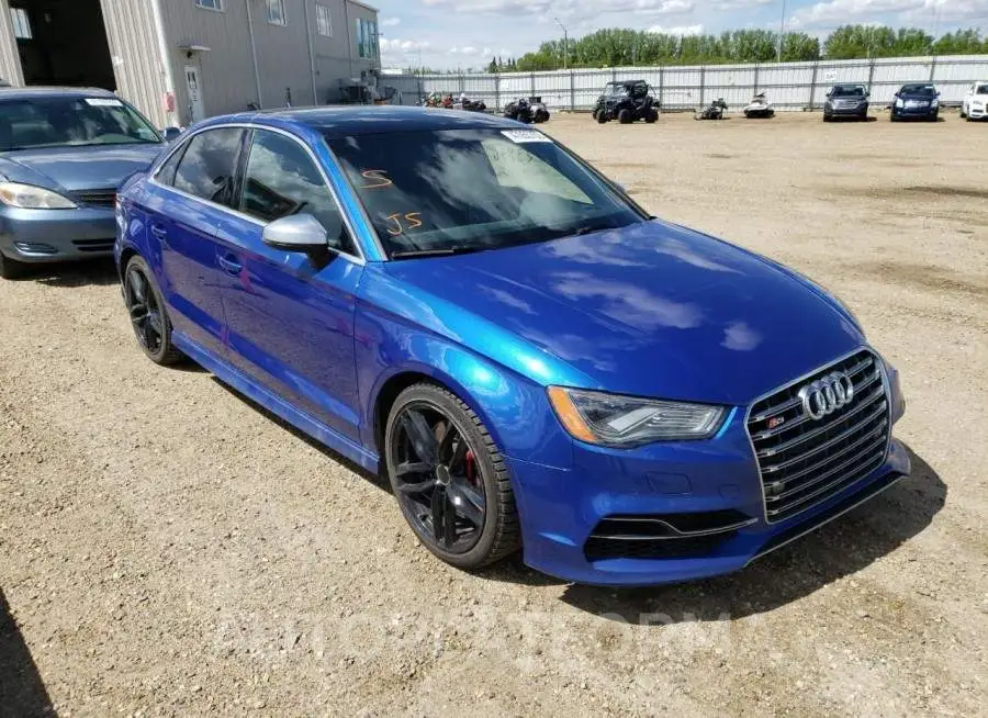 AUDI S3 PRESTIG 2016 vin WAUF1GFF6G1013574 from auto auction Copart