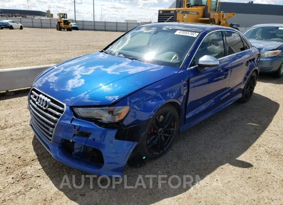 AUDI S3 PRESTIG 2016 vin WAUF1GFF6G1013574 from auto auction Copart