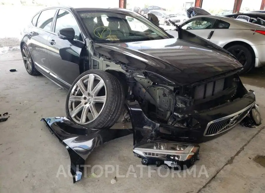 VOLVO S90 T6 INS 2020 vin LVYA22ML3LP172249 from auto auction Copart