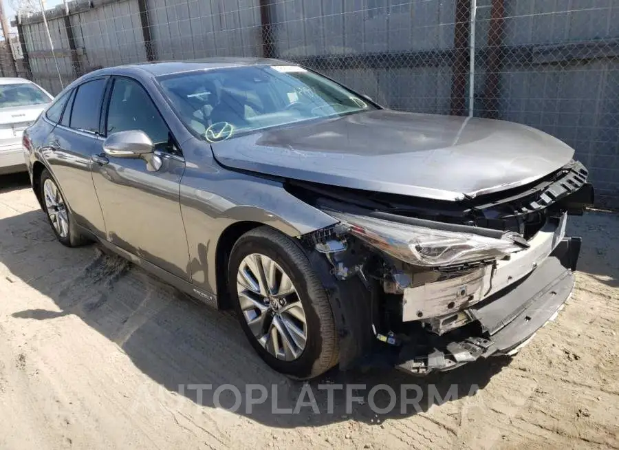 TOYOTA MIRAI XLE 2021 vin JTDAAAAA9MA003574 from auto auction Copart