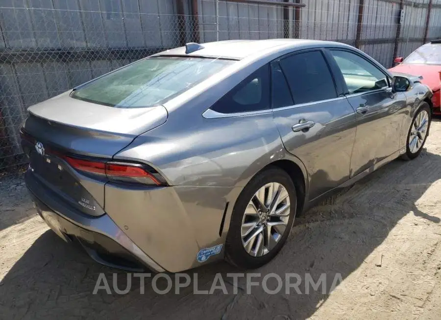 TOYOTA MIRAI XLE 2021 vin JTDAAAAA9MA003574 from auto auction Copart