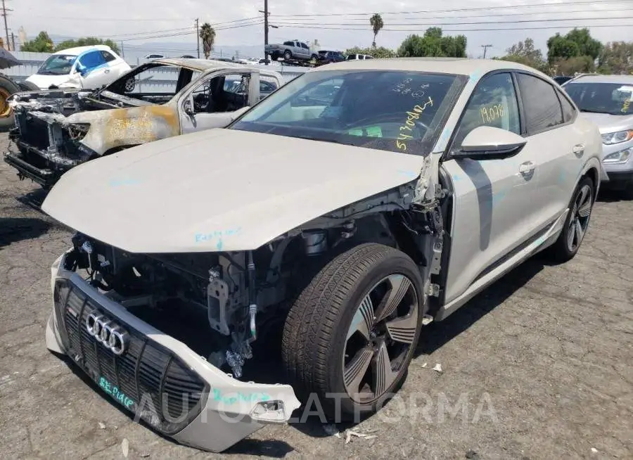 AUDI E-TRON SPO 2021 vin WA13ABGE5MB002371 from auto auction Copart