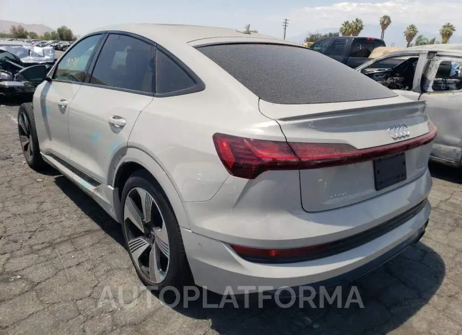 AUDI E-TRON SPO 2021 vin WA13ABGE5MB002371 from auto auction Copart