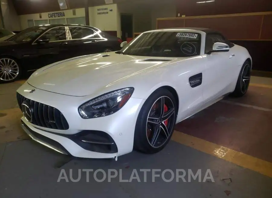 MERCEDES-BENZ AMG GT C 2018 vin WDDYK8AA5JA014772 from auto auction Copart