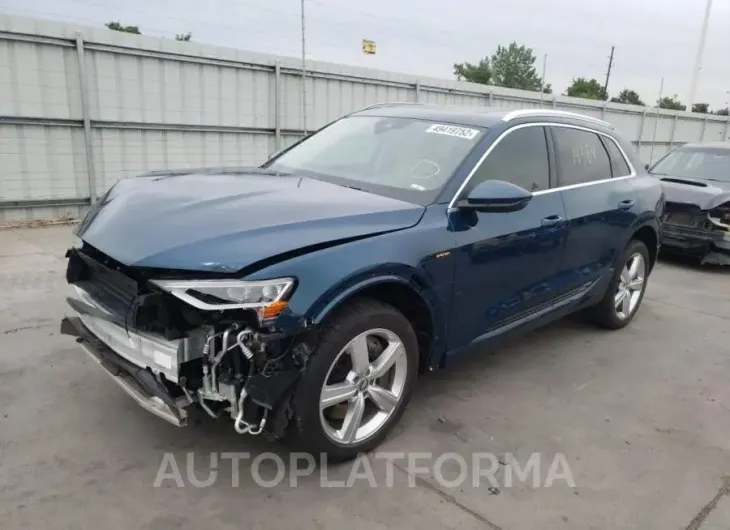 AUDI E-TRON PRE 2019 vin WA1LAAGE7KB022337 from auto auction Copart