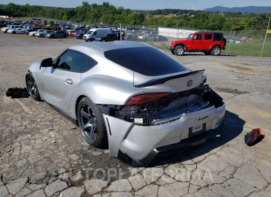 TOYOTA SUPRA BASE 2021 vin WZ1DB0C08MW040922 from auto auction Copart