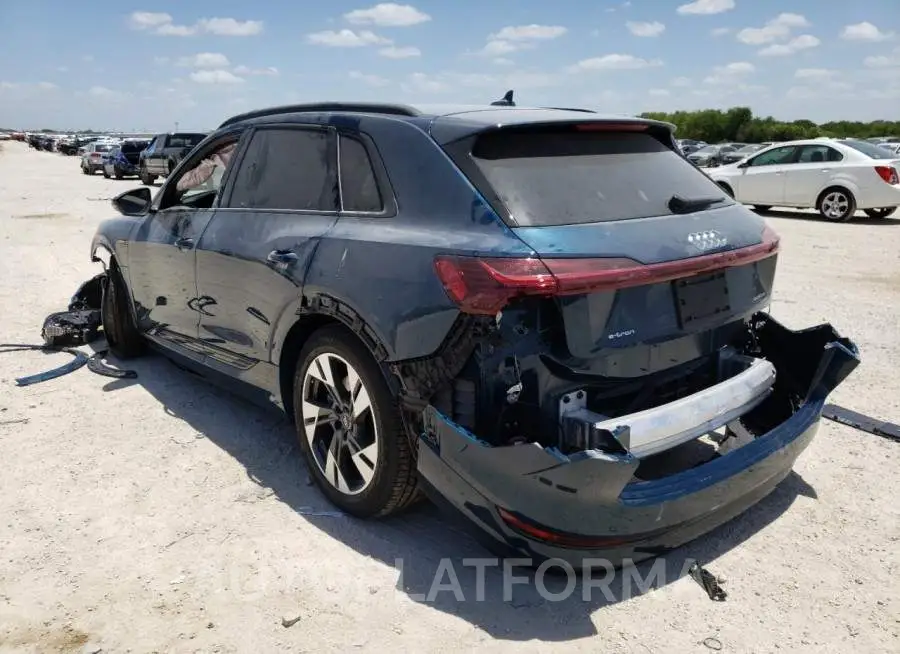 AUDI E-TRON PRE 2022 vin WA1AABGE8NB031646 from auto auction Copart