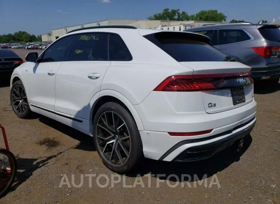 AUDI Q8 PREMIUM 2020 vin WA1EVAF10LD005350 from auto auction Copart