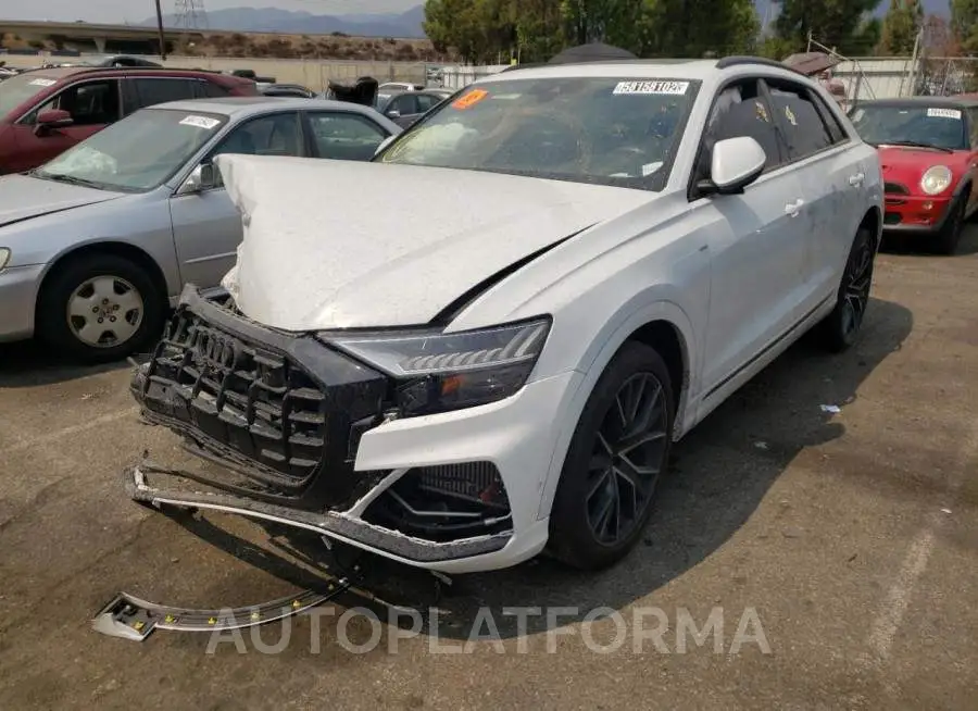 AUDI Q8 PREMIUM 2021 vin WA1EVAF17MD033356 from auto auction Copart