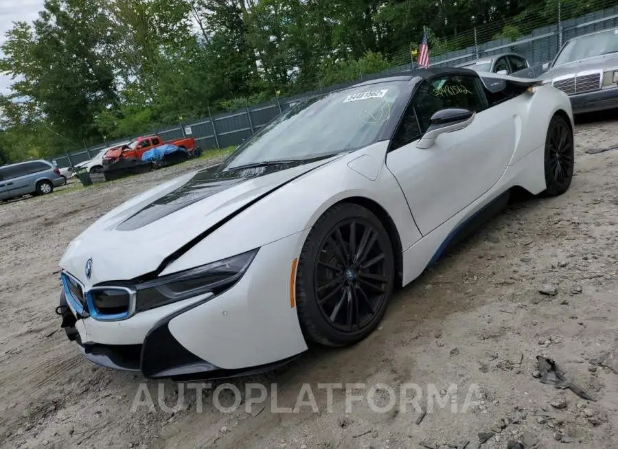 BMW I8 2019 vin WBY2Z6C55K7D85530 from auto auction Copart