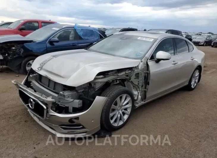 VOLVO S90 T6 MOM 2017 vin YV1A22MK2H1015699 from auto auction Copart