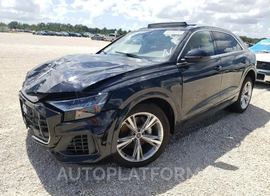 AUDI Q8 PREMIUM 2021 vin WA1BVAF11MD006107 from auto auction Copart