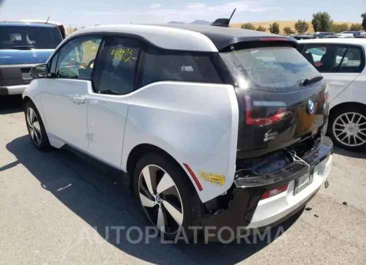 BMW I3 REX 2017 vin WBY1Z8C5XHV889855 from auto auction Copart