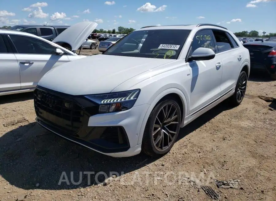 AUDI Q8 PREMIUM 2021 vin WA1EVAF10MD021680 from auto auction Copart