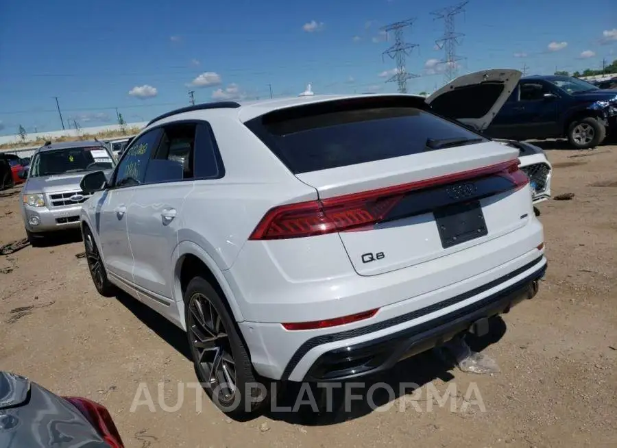 AUDI Q8 PREMIUM 2021 vin WA1EVAF10MD021680 from auto auction Copart