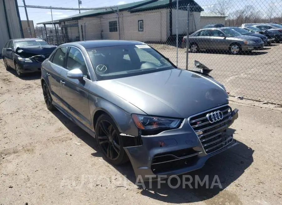 AUDI S3 PREMIUM 2016 vin WAUB1GFF2G1010105 from auto auction Copart