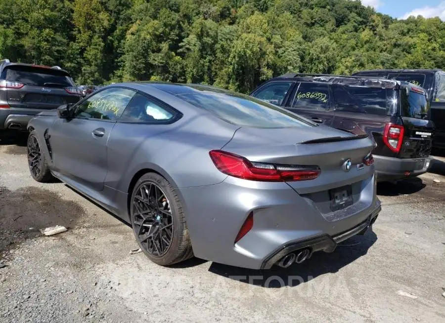 BMW M8 2022 vin WBSAE0C05NCJ08095 from auto auction Copart