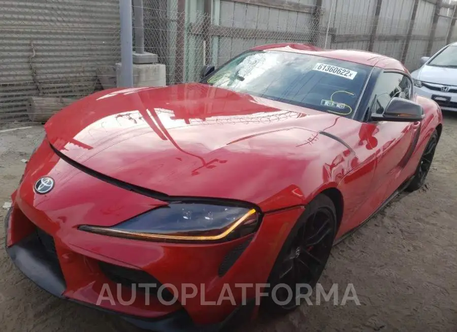 TOYOTA SUPRA BASE 2021 vin WZ1DB0C0XMW034944 from auto auction Copart