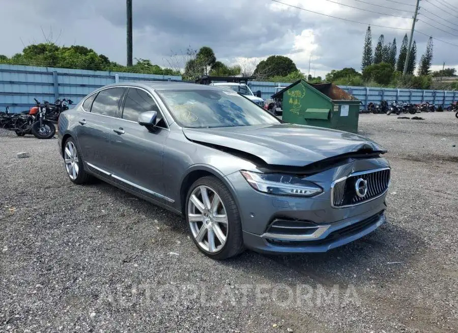 VOLVO S90 T6 INS 2018 vin LVY992ML7JP015528 from auto auction Copart