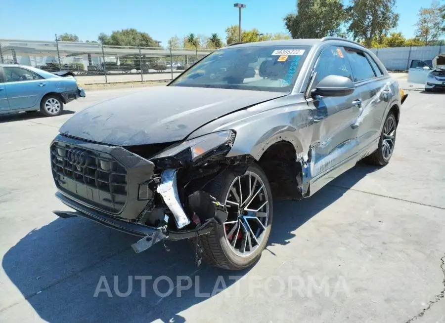 AUDI Q8 PREMIUM 2022 vin WA1EVBF18ND027492 from auto auction Copart