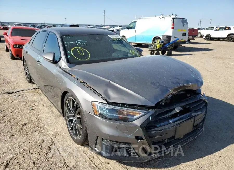 AUDI A8 L 2020 vin WAU8DAF82LN014335 from auto auction Copart