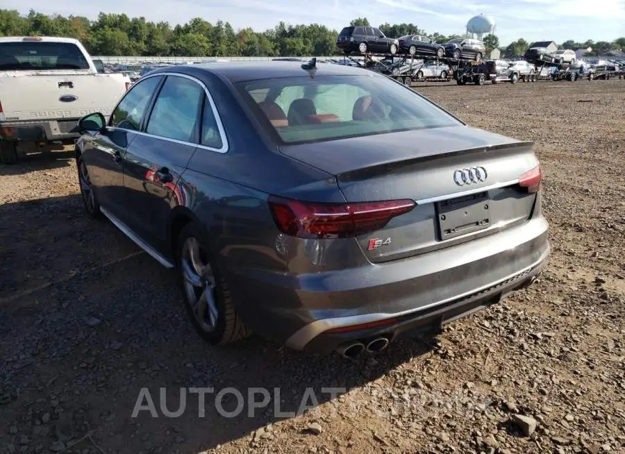 AUDI S4 PREMIUM 2021 vin WAUB4AF4XMA049975 from auto auction Copart